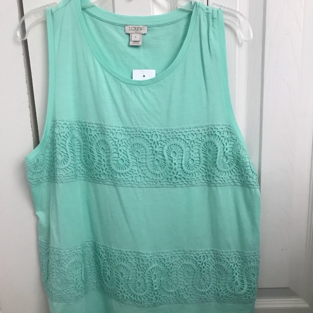 J.Crew Mint Tank Top NWT